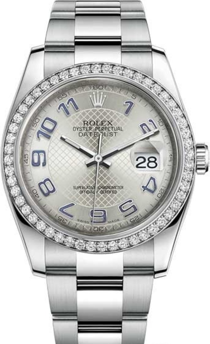 Rolex 116244-0075 Datejust Steel and White Gold