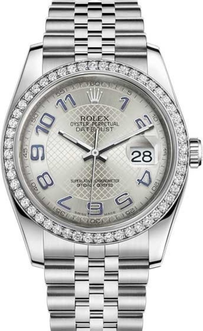 Rolex 116244-0077 Datejust Steel and White Gold