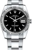Rolex Datejust 115234-0002 34 mm Steel and White Gold