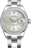 Rolex Datejust 279384rbr-0022 28 mm Steel and White Gold