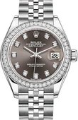 Rolex Datejust 279384rbr-0017 28 mm Steel and White Gold