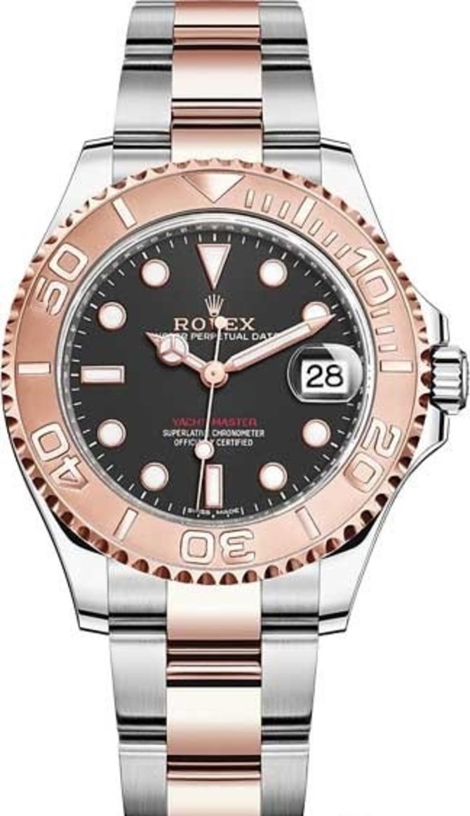 Rolex 268621-0004 Yacht Master II 37mm Everose Gold and Steel
