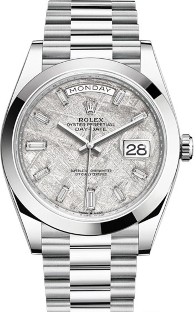 Rolex 228206-0036 Day-Date 40 mm Platinum 