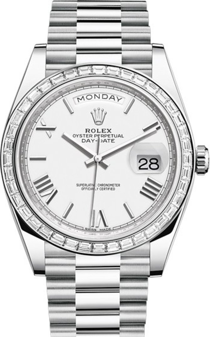 Rolex 228396tbr-0018 Day-Date 40 mm Platinum 
