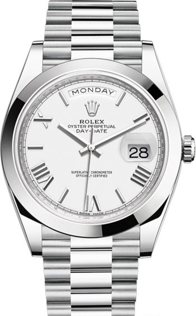 Rolex 228206-0028 Day-Date 40 mm Platinum 