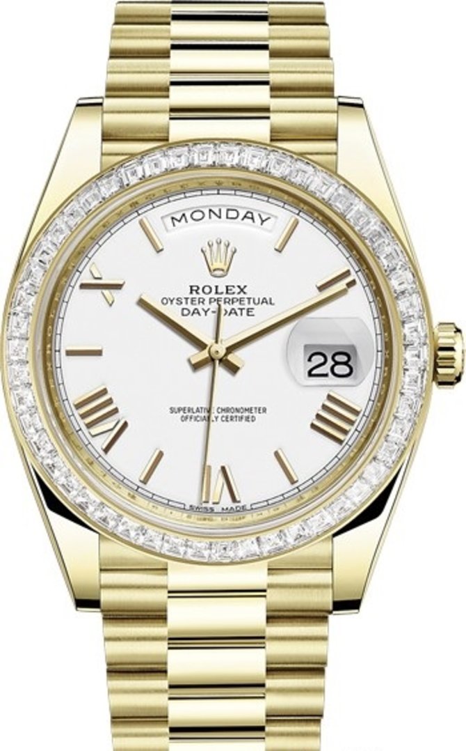 Rolex 228398tbr-0033 Day-Date 40 mm Yellow Gold 