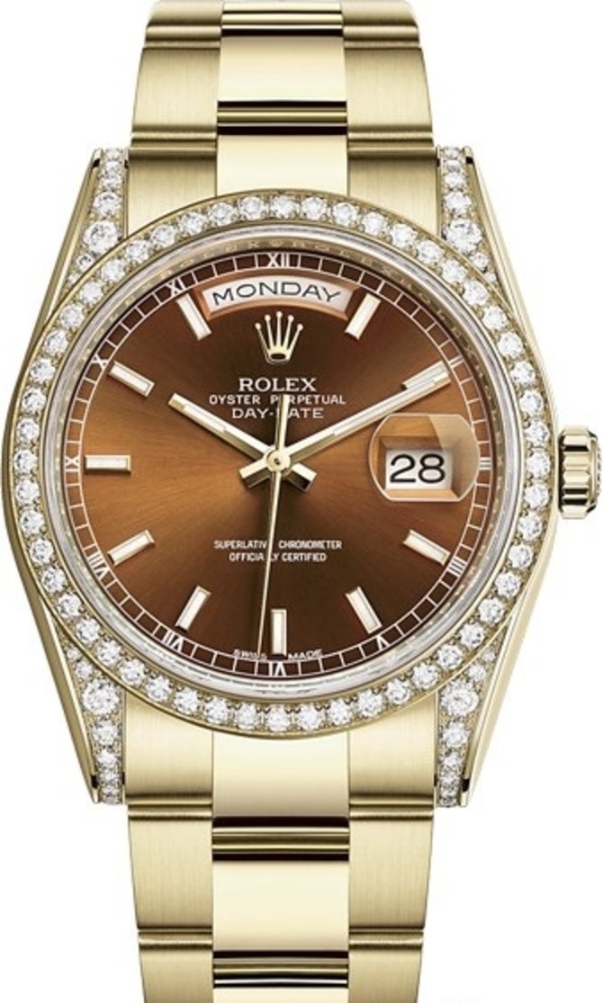 Rolex 118388-0194 Day-Date 36mm Yellow Gold 