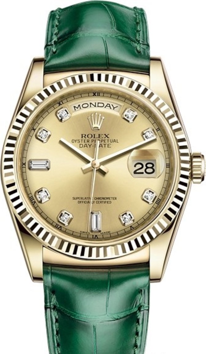 Rolex 118138-0148 Day-Date 36 mm Yellow Gold 