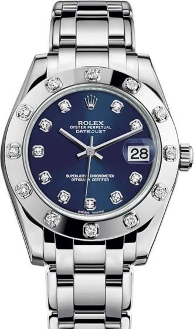 Rolex 81319-0015 Yacht Master II Pearlmaster White Gold 34 mm 