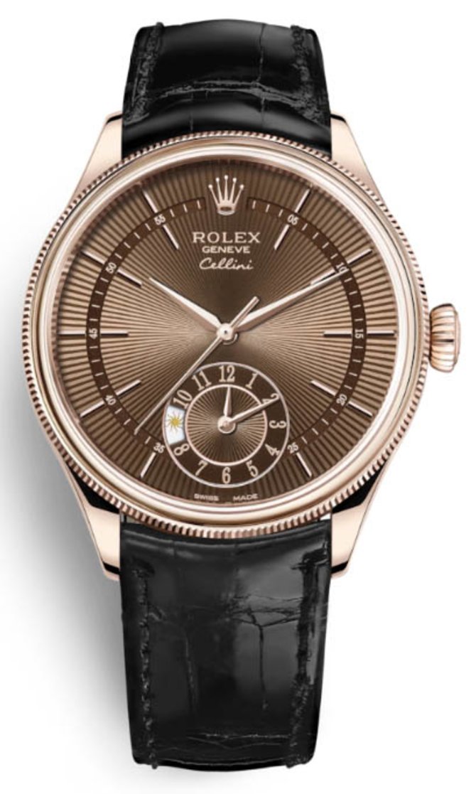 Rolex 50525-0016 Cellini Dual Time