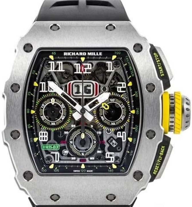 Richard Mille RM 11-03 Ti RM Automatic Flyback Chronograph