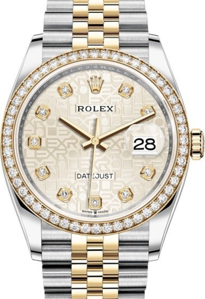 Rolex 126283rbr-0013 Datejust 36mm Steel and Yellow Gold