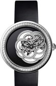 Chanel Jewelry watches Chanel Mademoiselle Prive Squelette Camelia Black 37.5 mm
