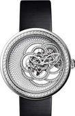 Chanel Jewelry watches Chanel Mademoiselle Prive Squelette Camelia Silver 37.5 mm