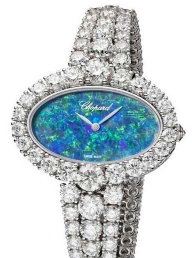 Chopard 10A375-1001 Ladies Classic High Jewellery L'Heure du Diamant Oval Horizontal