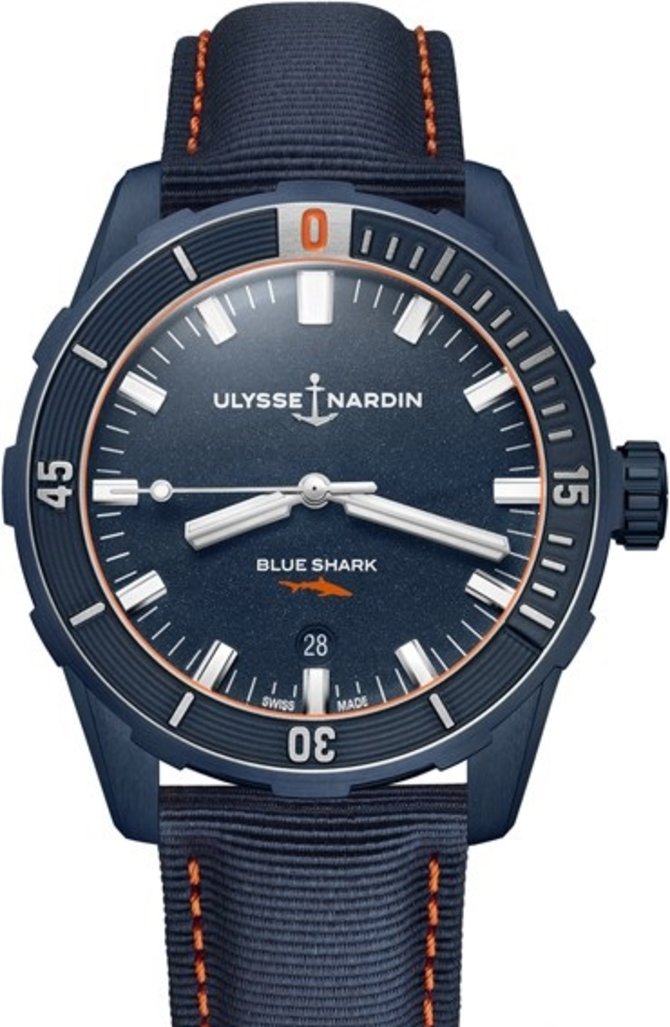 Ulysse Nardin 8163-175LE/93-BLUESHARK Maxi Marine Diver Chronometer 42