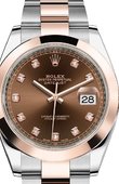 Rolex Datejust 126301-0003 41mm Steel and Everose Gold