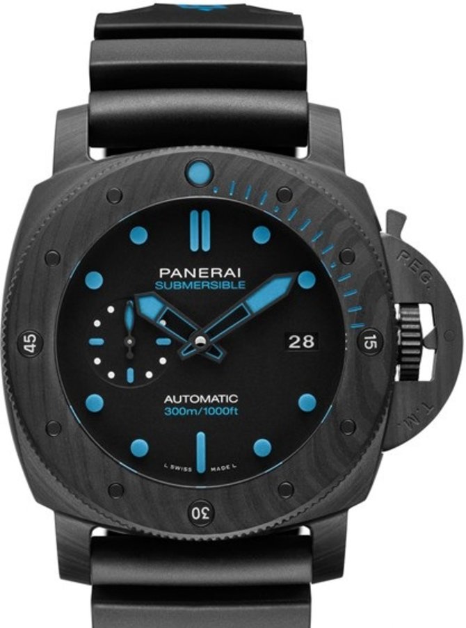 Officine Panerai PAM 01616 Radiomir Submersible Carbotech 47 mm