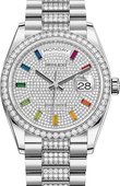 Rolex Day-Date 128349rbr-0012 36 mm White Gold