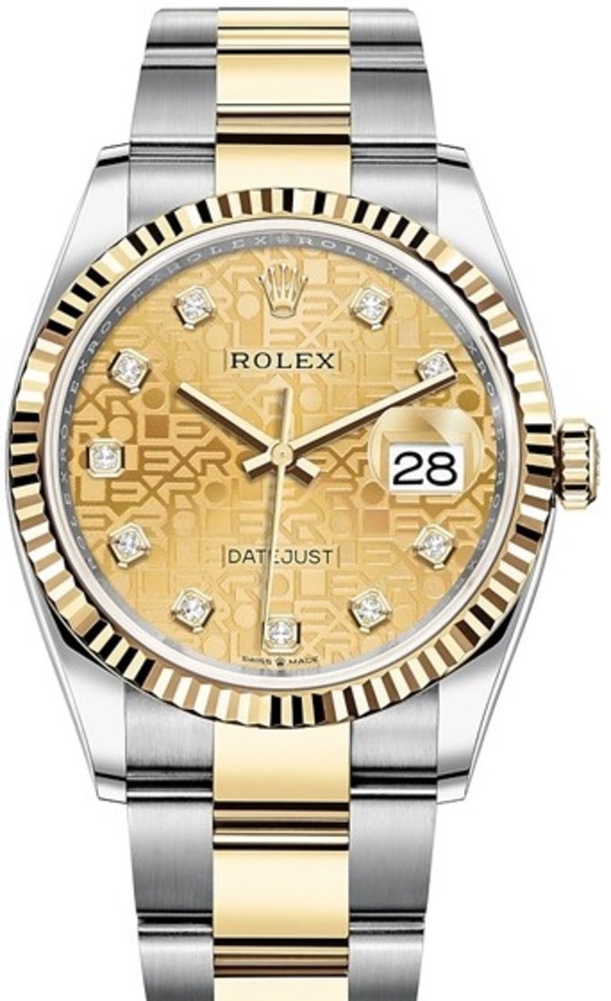 Rolex 126233-0034 Datejust 36mm Steel and Yellow Gold