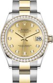 Rolex Datejust 278383rbr-0025 31 mm Steel and Yellow Gold