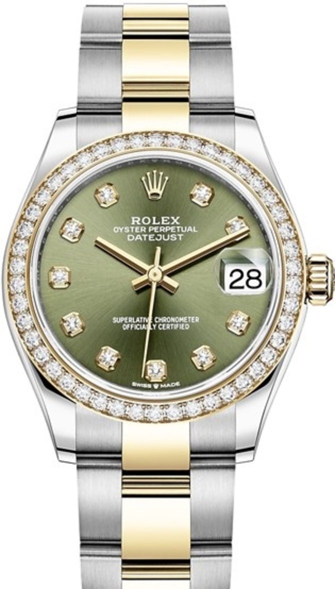 Rolex 278383rbr-0029 Datejust 31 mm Steel and Yellow Gold
