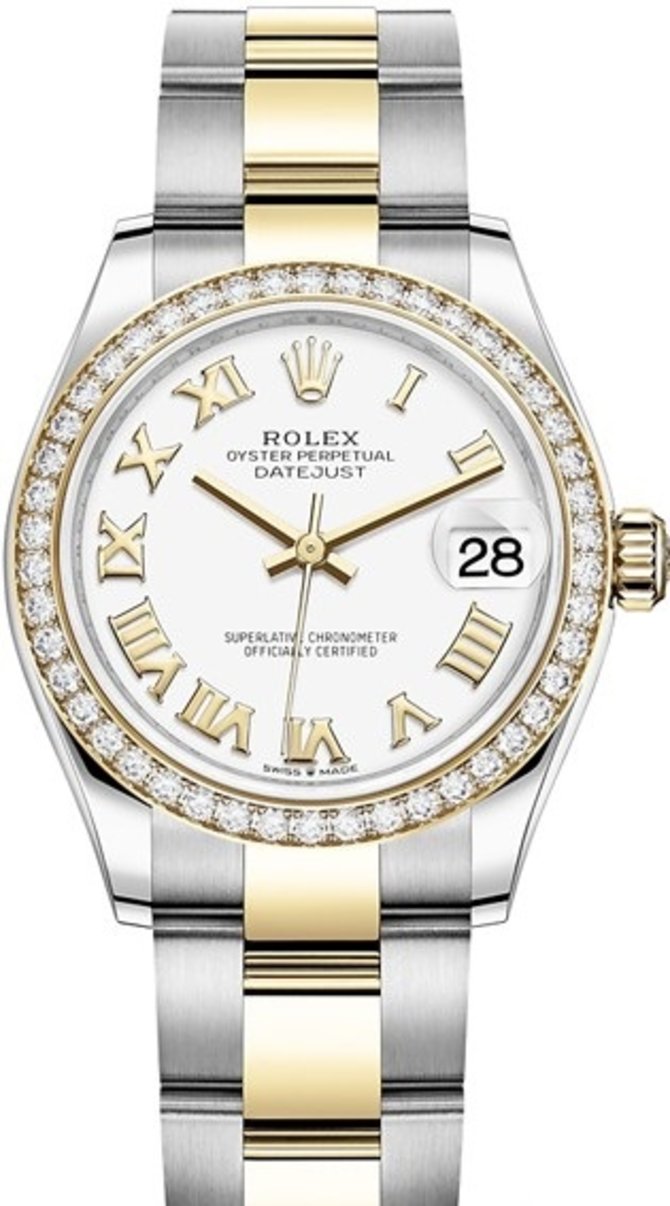 Rolex 278383rbr-0001 Datejust 31 mm Steel and Yellow Gold