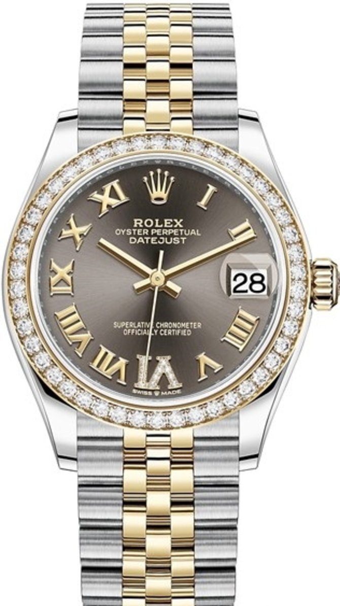 Rolex 278383rbr-0018 Datejust 31 mm Steel and Yellow Gold