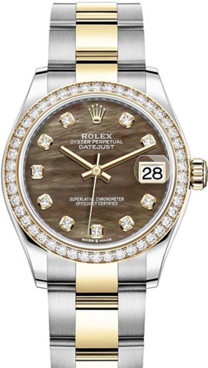 Rolex 278383rbr-0023 Datejust 31 mm Steel and Yellow Gold