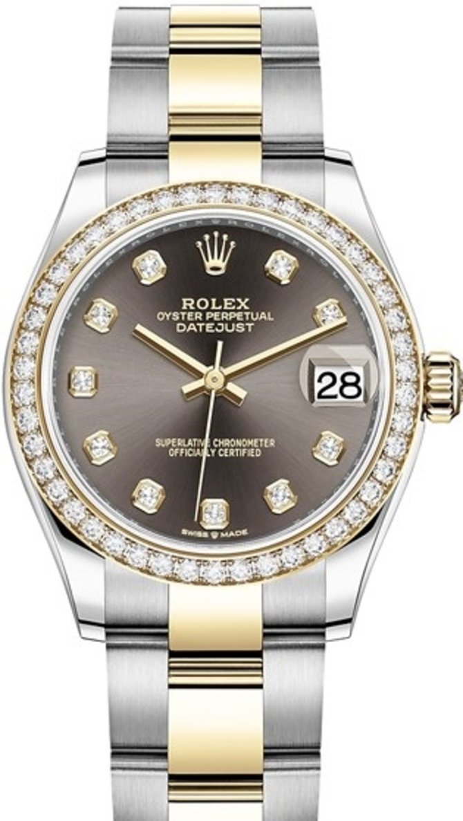 Rolex 278383rbr-0021 Datejust 31 mm Steel and Yellow Gold