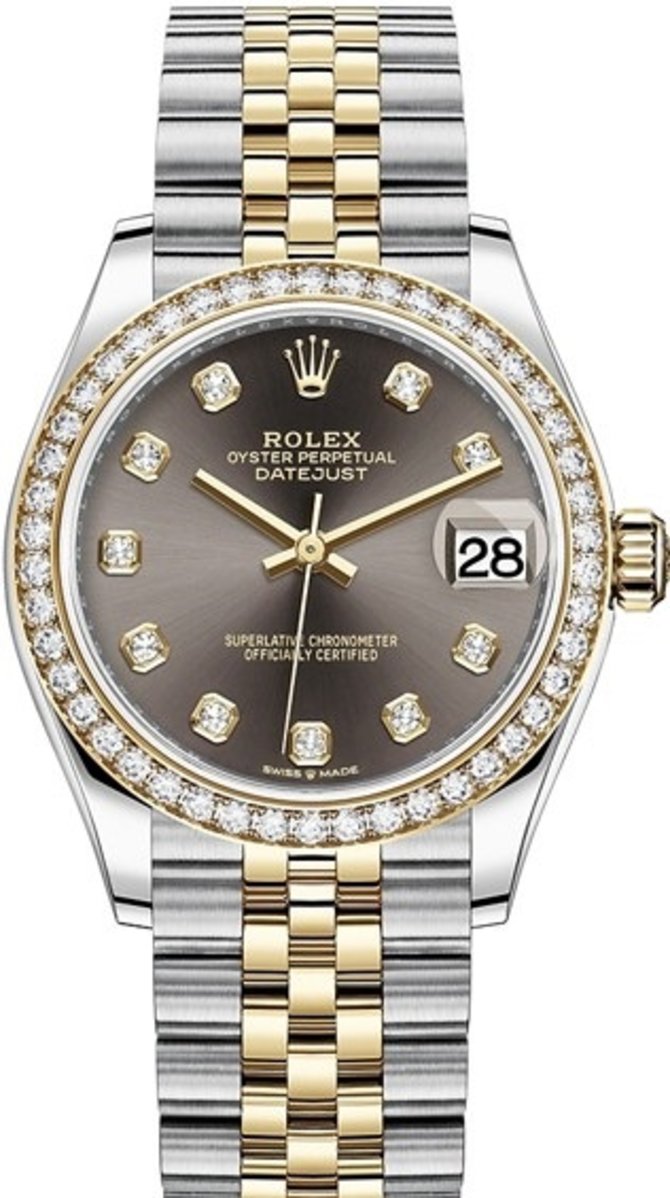 Rolex 278383rbr-0022 Datejust 31 mm Steel and Yellow Gold