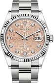 Rolex Datejust 126234-0024 36 mm Steel and White Gold