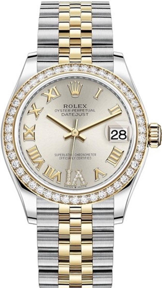 Rolex 278383rbr-0004 Datejust 31 mm Steel and Yellow Gold