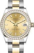 Rolex Datejust 278383rbr-0013 31 mm Steel and Yellow Gold
