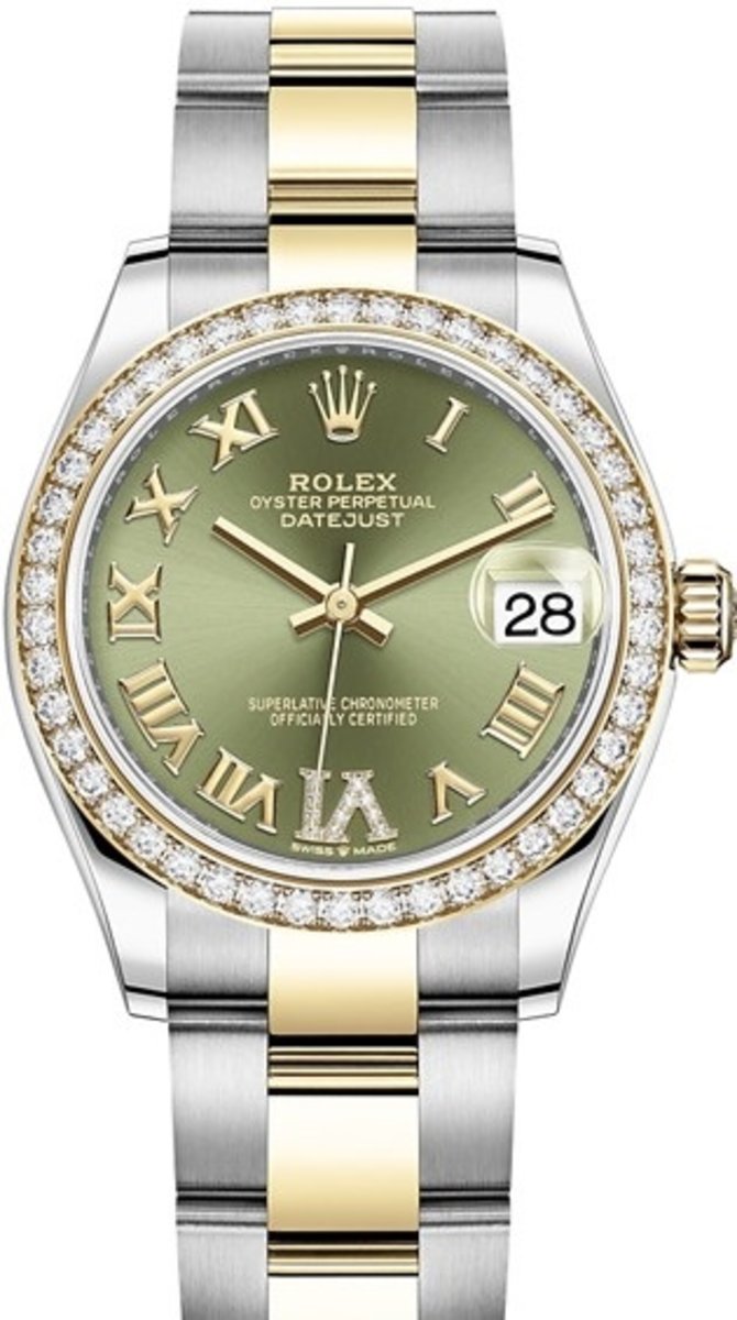 Rolex 278383rbr-0015 Datejust 31 mm Steel and Yellow Gold