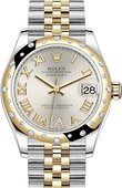 Rolex Datejust 278343rbr-0004 31mm Steel and Yellow Gold