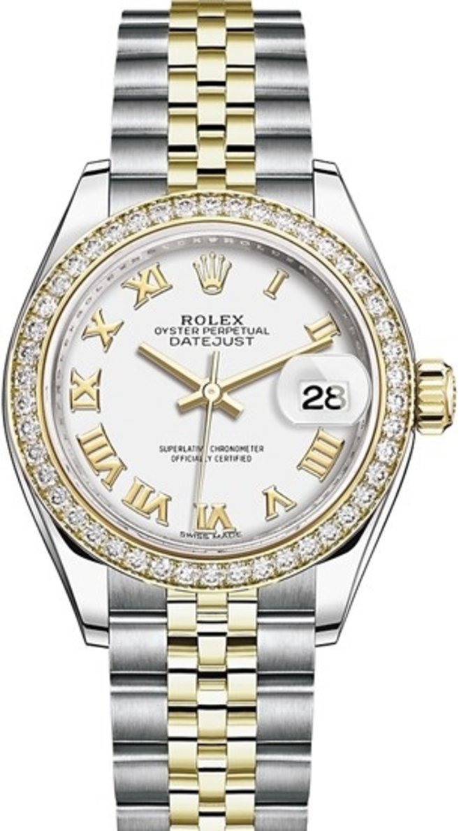 Rolex 279383rbr-0023 Datejust 28 mm Steel and Yellow Gold
