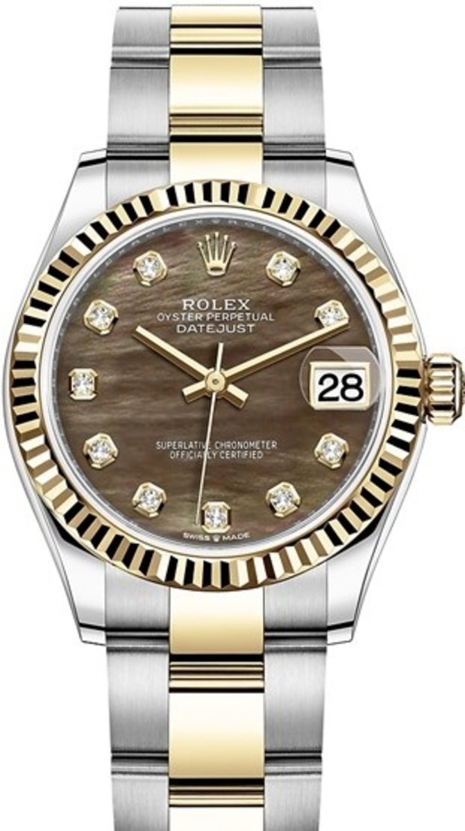 Rolex 278273-0023 Datejust 31 mm Steel and Yellow Gold