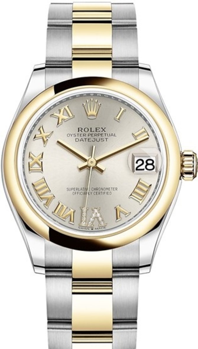 Rolex 278243-0003 Datejust 31 mm Steel and Yellow Gold