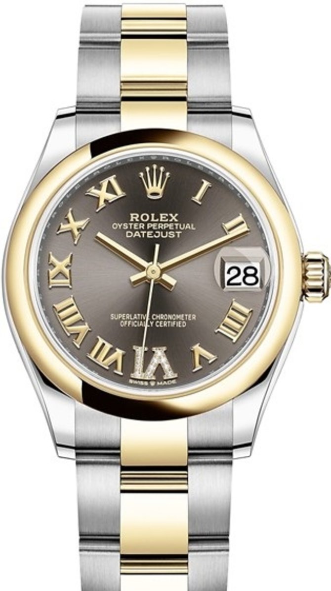 Rolex 278243-0017 Datejust 31 mm Steel and Yellow Gold