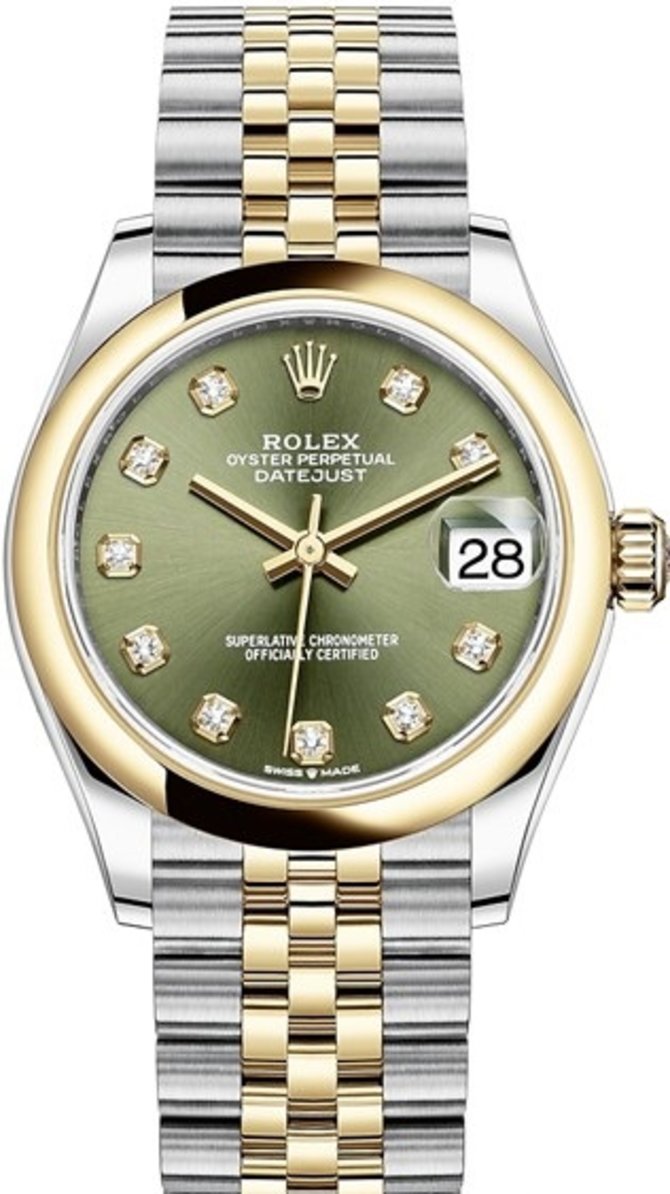 Rolex 278243-0030 Datejust 31 mm Steel and Yellow Gold