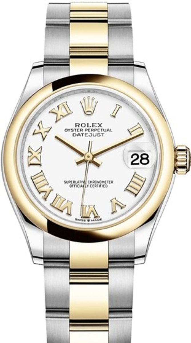 Rolex 278243-0001 Datejust 31 mm Steel and Yellow Gold