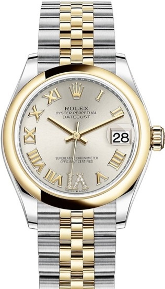 Rolex 278243-0004 Datejust 31 mm Steel and Yellow Gold