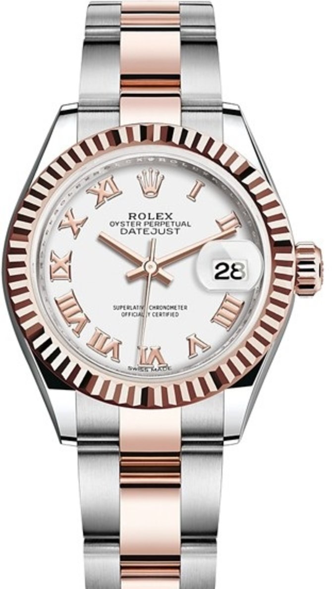 Rolex 279171-0022 Datejust 28 mm Steel and Everose Gold