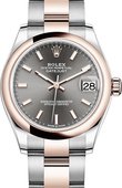 Rolex Datejust 278241-0017 31 mm Steel and Everose Gold