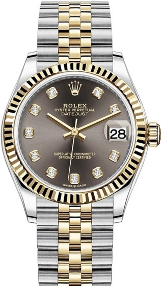 Rolex 278273-0022 Datejust 31 mm Steel and Yellow Gold