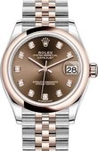 Rolex Datejust 278241-0028 31 mm Steel and Everose Gold