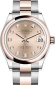Rolex Datejust 278241-0023 31mm Steel and Everose Gold