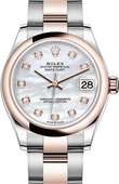Rolex Datejust 278241-0025 31mm Steel and Everose Gold