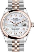 Rolex Datejust 278241-0026 31 mm Steel and Everose Gold